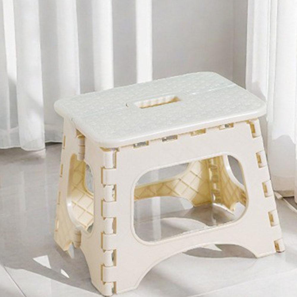 Lightweight Small Bench  Chair Plastic Shoe Changing Stool Portable Folding Stool  Children Adult