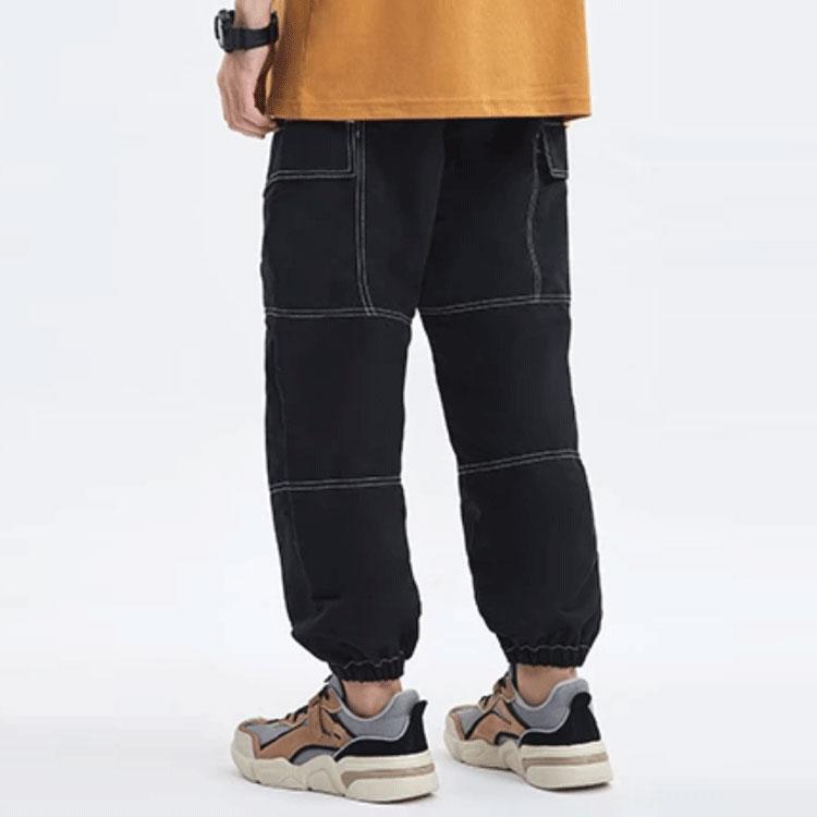 Li Ning Sweatpants Men's Black Gift For Boyfriend AYKR377-1