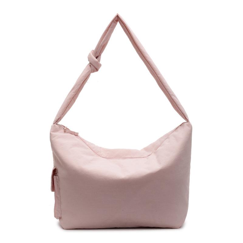 

Новая сумка-мессенджер студенческая большая вместительная сумка-тоут простая ультралегкая нейлоновая сумка универсальная мягкая вощеная сумка через плечо