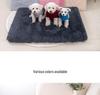 Plush Waterproof Pet Mattress: Warm, Removable, Washable Mat for Dogs & Cats