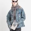 True Religion Women S Vintage Denim Jacket Light Blue