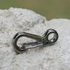 10Pcs Aluminum Alloys Keychain Carabiner Clasp Spring Snap Keyring Hook Backpacks Attachments Hook Hiking Accessory