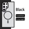 Matte Simple Solid Color Suitable Magnetic Phone Case For Samsung Galaxy S21 S22 S23 S24 Ultra Plus Wireless Charge Phone Covers