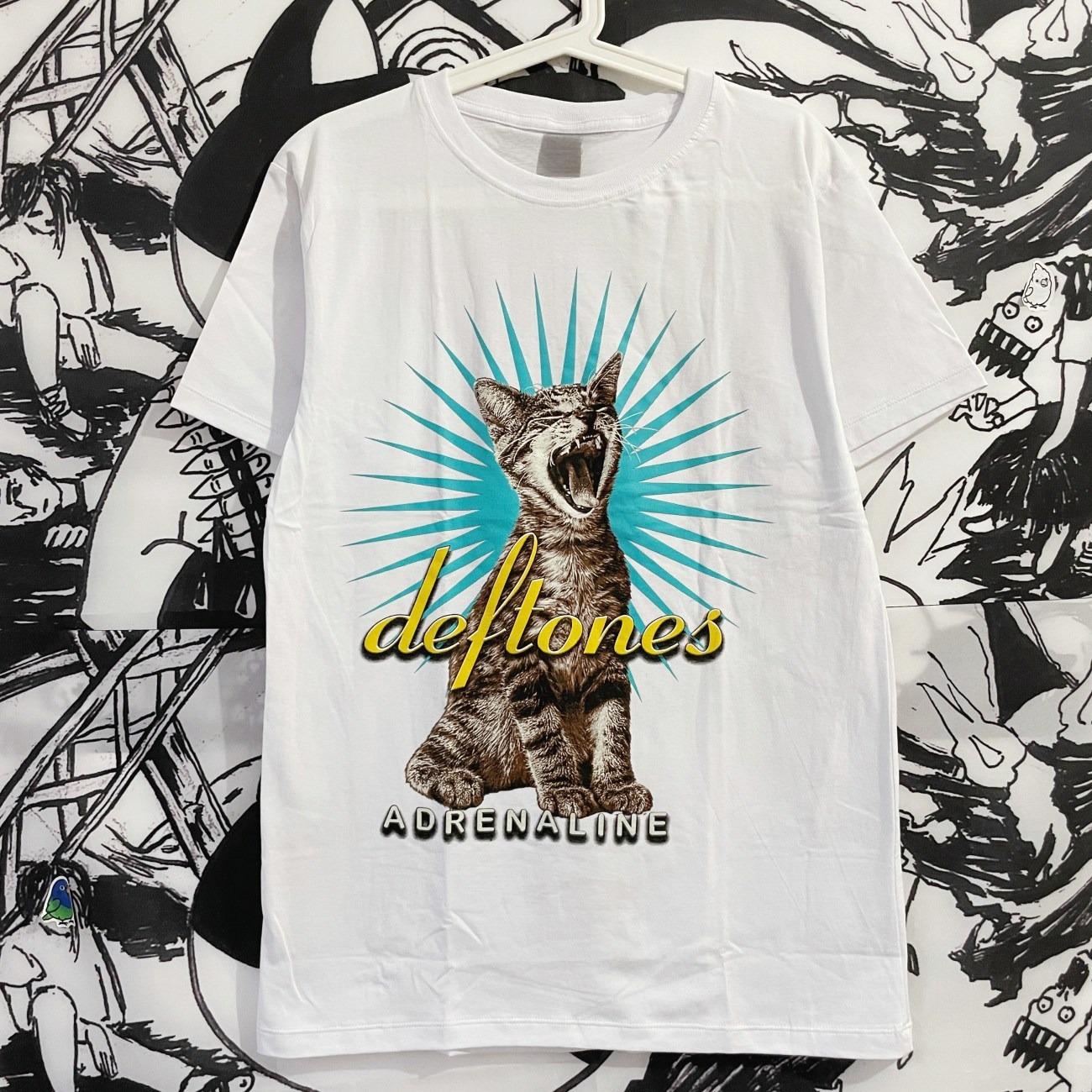 

Thailand VersionDeftones Band Thai Imported Rock Cat ShortSleeved TShirt M