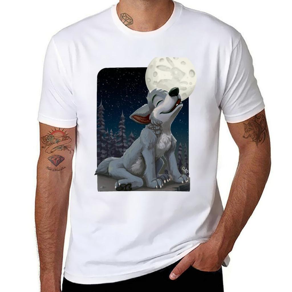 Awoo Wolf Tshirt Large Size Breathable Tee