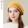 JIUMU Women's Wool Beret Hat