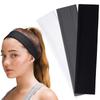 Bestselling Cotton Solid Color Sports Headband Sweat Absorption Breathable Anti- for Running Fitness Yoga Unisex