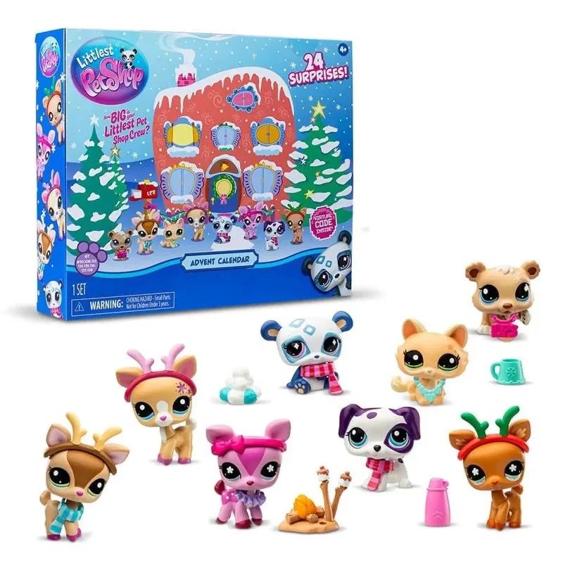 Christmas 2025 New Advent Calendar 24day Little Pet Mystery Figures Surprise Collectible Kidult Toy Girls Boys Kids