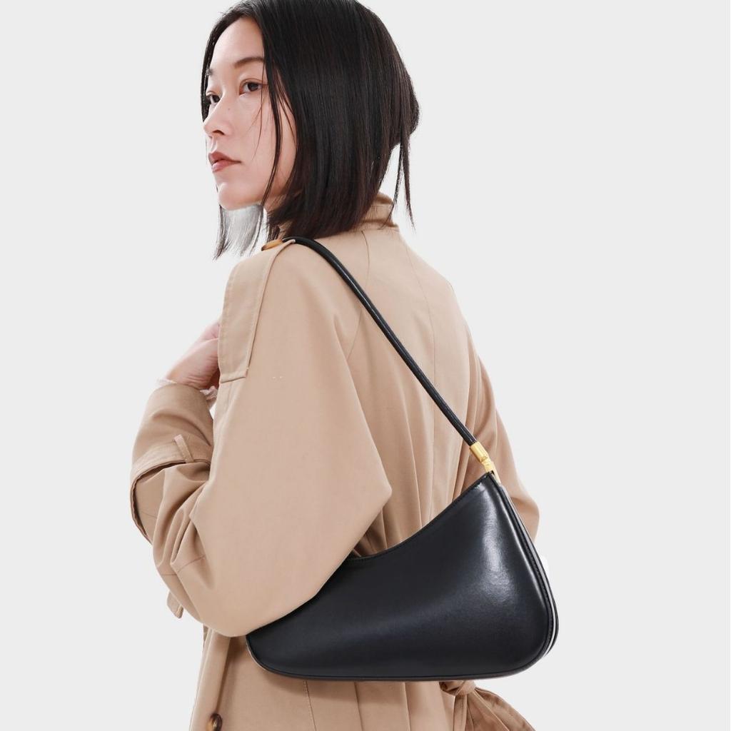 2024 Fall/Winter New Niche Design Handbag Commuting High-End Shoulder Underarm Bag Fashionable Crossbody Dumpling Bag
