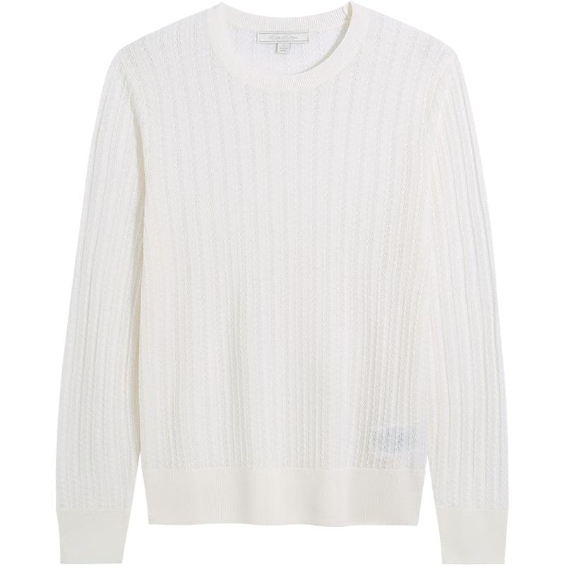 BrooksBrothers Women s Spring/Summer Hollow Out Slouchy Knit Top S