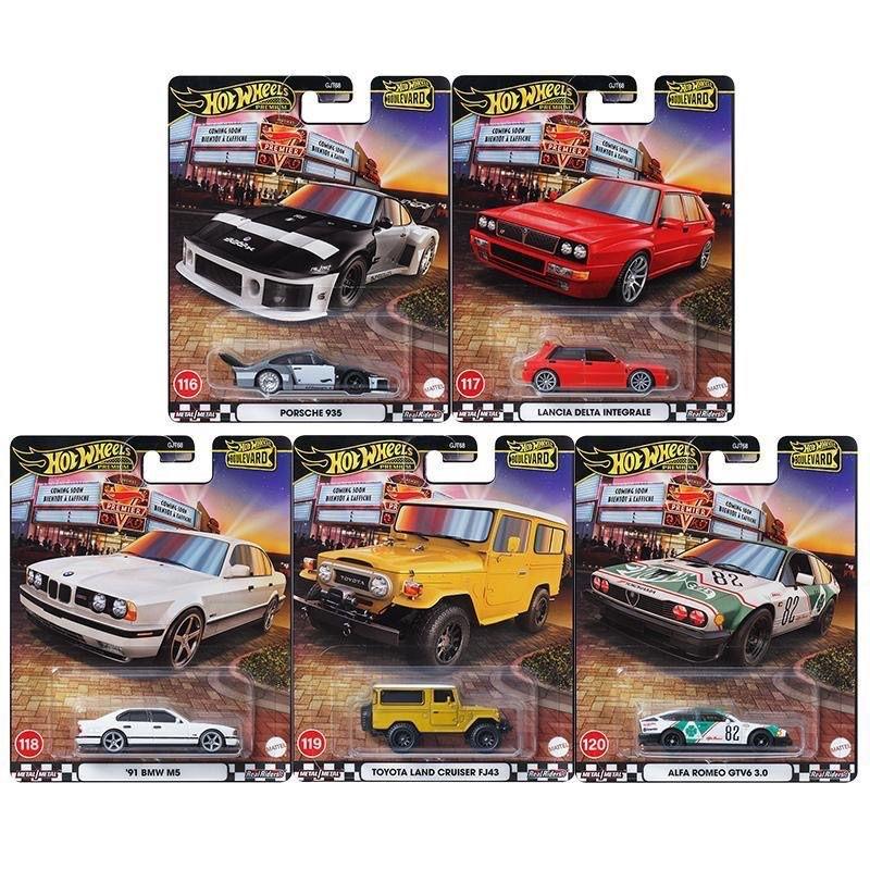 Hot Wheels Culture GJT68 Garden Avenue 27 Iron Bottom Rubber Tire Alloy Car Model