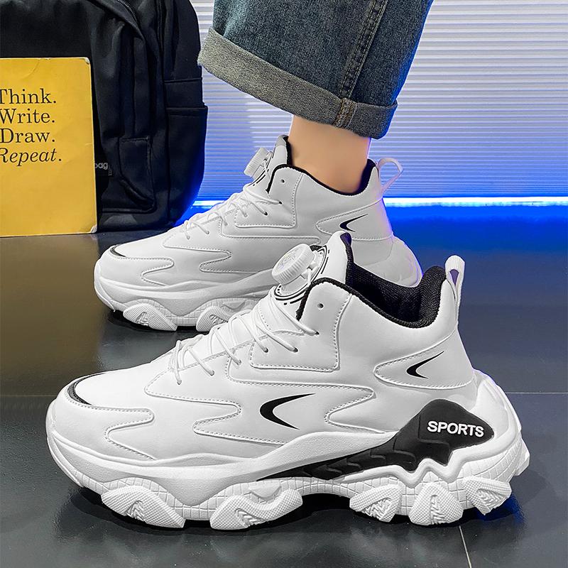 Autumn and winter new high-top sports and leisure height-increasing dad trendy shoes