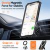 For iPhone 17 Pro Magnetic Case TPU + PC Kickstand Phone Cover Drop Protection