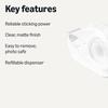 Portable Transparent Snail Cutter, Plastic Mini Iron Tooth Sealer, Stationery Tape Machine, Cutter, Tape Holder