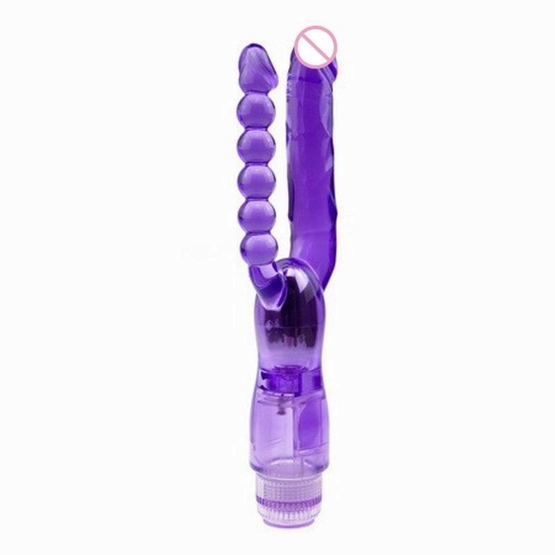 Vibrator Sex Toys For Woman Adult Sex Toy Double Vibrador Sex Toys LS