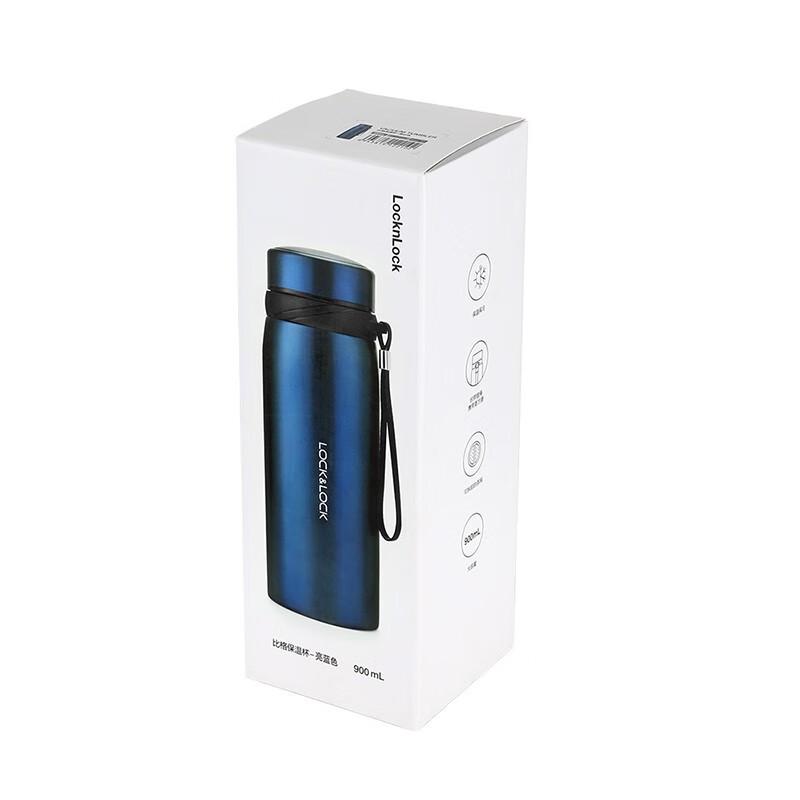 LOCK&LOCK 900ML 304 Stainless Steel Thermos Mug (Random Color Shipping)