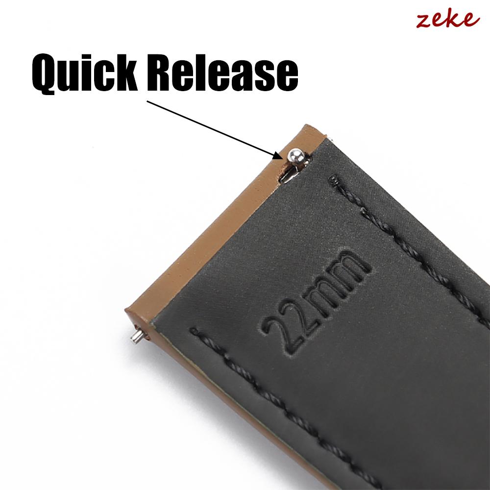 Vintage Brown Strap Quick Release Watch Band for Men Women Watchband Genuine Leather Watch Strap 18mm 20mm 22mm Replace Bracelet