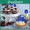 Police Birthday Cake Decoration Plugin With Paper Toppers For Party And Photography