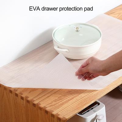 1 Roll Drawer Mat Non-Slip Shelf Drawer Liner Waterproof Moisture-proof Cupboard Pad for Home Kitchen