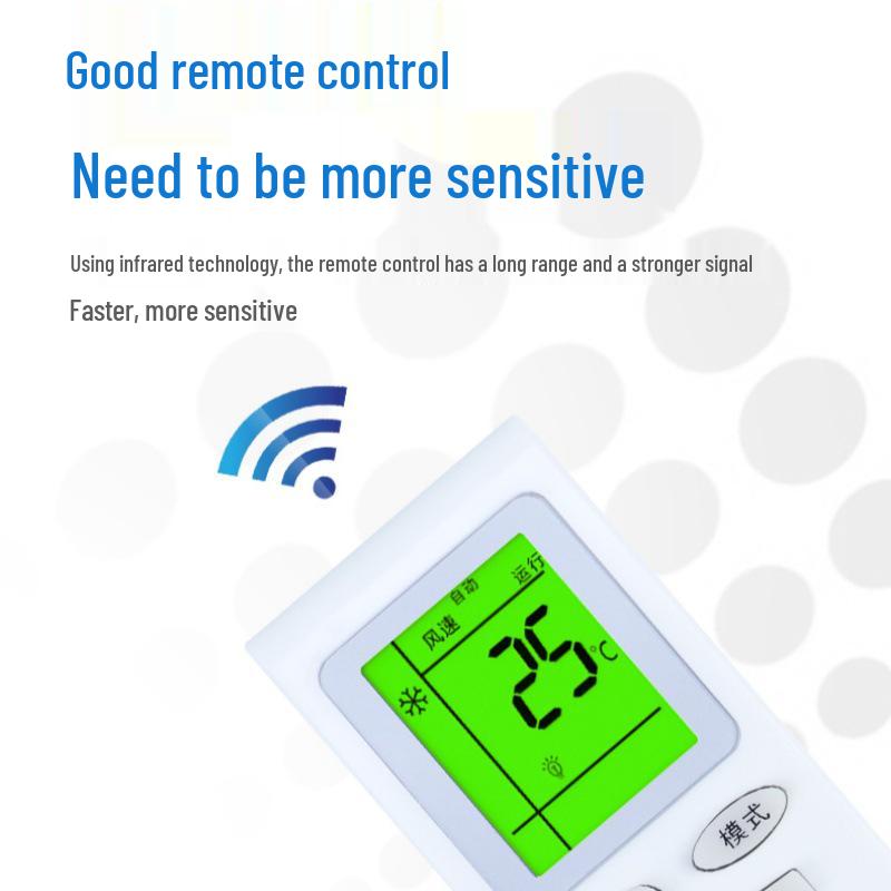 

Universal Remote for All Gree Air Conditioners: Compatible with Wall-Mounted, Cabinet, and Central Units, Any Model or Style Standard YB0F2