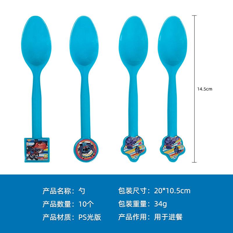 Spot Stitch-Themed Party Decorations, Disposable Paper Plates, Paper Cups, Paper Towels, Tableware Sets