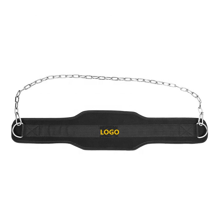 Factory Price Heavy Duty Double Gym Fitness Exercise Weight Lifting Dipping Dip Belt With Steel Chain 1kg