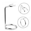 1PC Men Safety Razor Stand Art Metal Double Edge Razor Holder Shaver Storage Racks for Bathroom Salon Barber Shaving Accessories