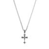 SQUAZ Necklace SIDA127 1COLOR Unisex Cross Pendant Chain Necklace