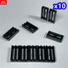 100pcs / lot MY OWN CREATION Blocks Tile Modified 1x2 Grille Including Bottom Groove Lip fit Including 2412b Building Blocks DO-IT-YOURSELF
