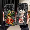Anime One Piece Luffy Zoro Funda Back Phone Cover Case for Xiaomi Redmi Note 14 14C A4 11 12 13C 13 Pro Plus 9S 10