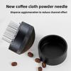 Coffee Powder Needle Tool 51mm/58mm Stainless Steel Needle Type Tamper Break Up Clumps Coffee Distributor Barista Tool with Base
