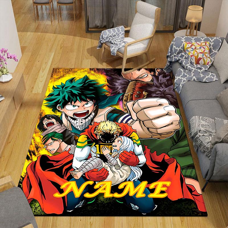 Custom 1Pc Heroic Battle Unleashed Rug Office Carpet Indoor Outdoor Entrance Doormat Nonslip Soft And Comfortable Living Room D2915123
