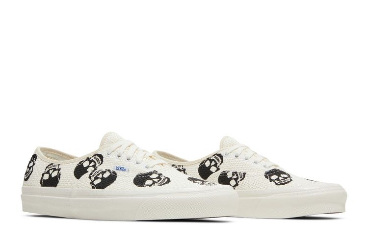 Men's Sneakers Vans Authentic 44 DX Needlepoint Skulls Needlepoint/White/Black