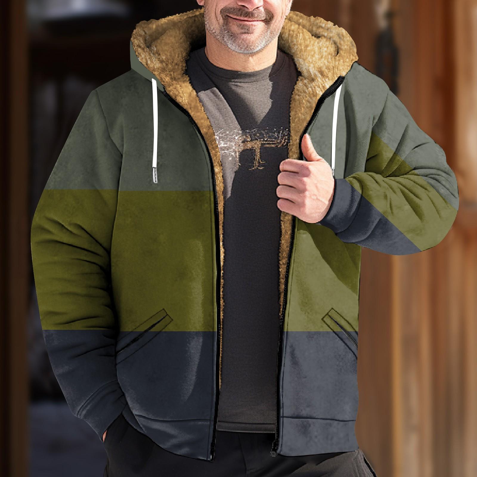 Мужская куртка с принтом в стиле ретро — фото 11