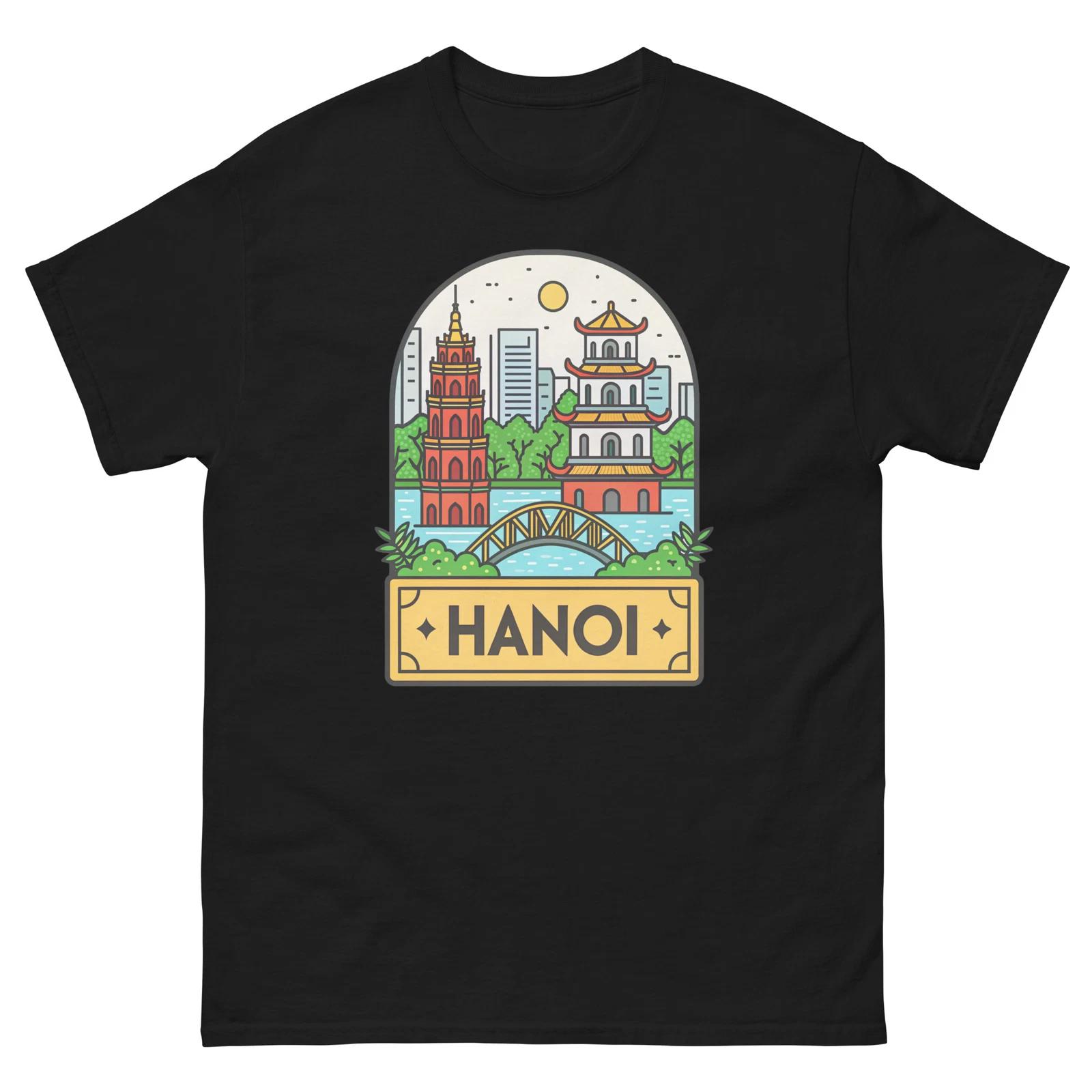 Hanoi World Travel Urban Area City T-Shirt M