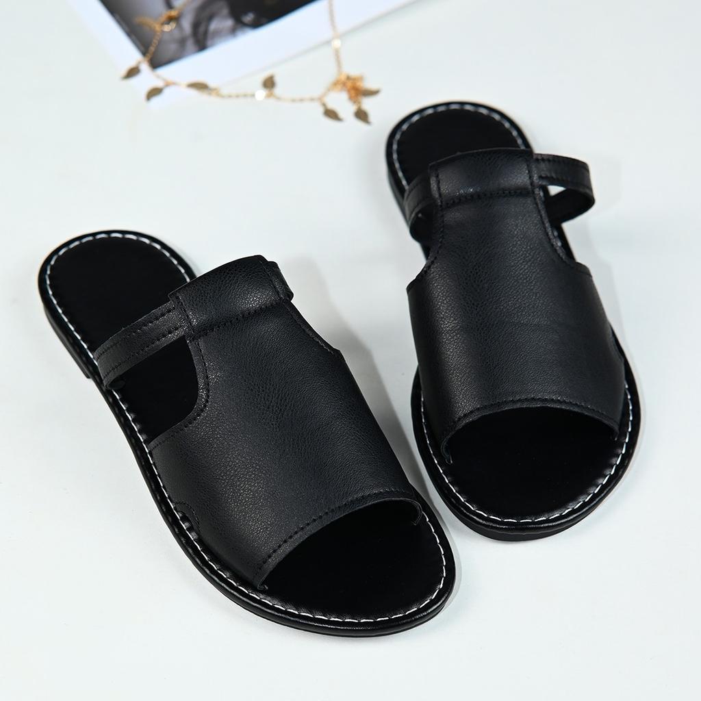 Sommer Hausschuhe Damen Flach Luxus Outdoor Strand Weibliche Sandalen Trend Markendesign Pantoletten Schuhe für Damen Pantoletten Zapatos De Mujer
