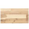 VidaXL Dessus de table 60x20x4 cm rectangulaire bois massif d'acacia, dessus de table de rechange, dessus de table 4008765