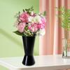 Circular Flower Bucket Vase 41cm Height Lightweight Multipurpose Accessories for Tabletop Decor 22cm