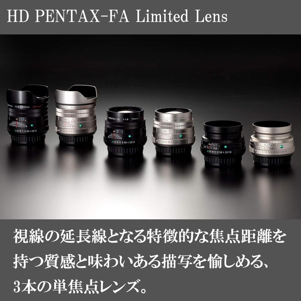 Pentax Hd Pentax Fa 43mmf1.9 Limited Black Standard Prime Lens