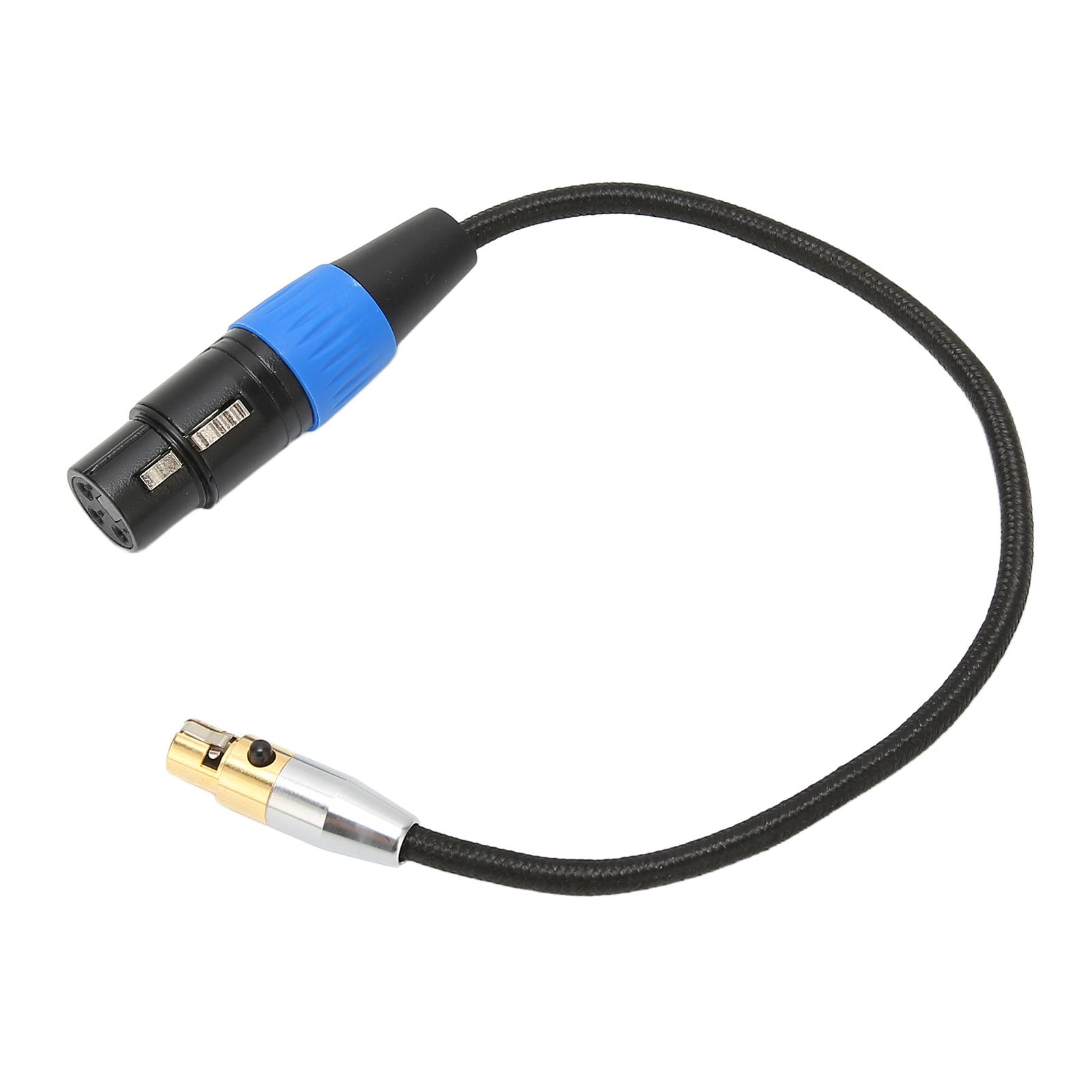 

XLR Female to XLR Female Sound Cable Practical Stable 3 Pin XLR Female to Female Interconnect Cable for 4K Camera