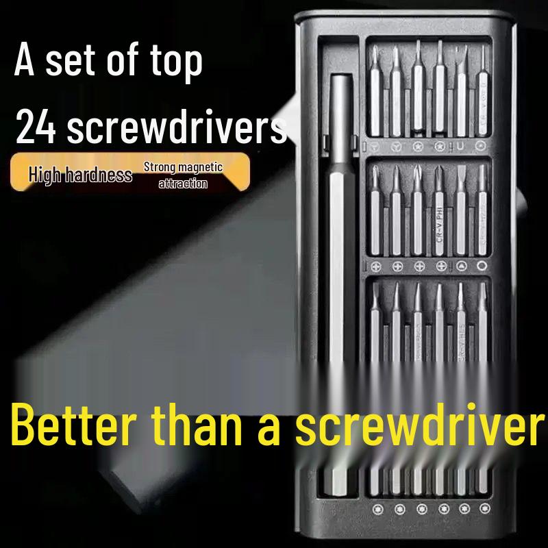 24-in-1 Precision Screwdriver Set for Household, Computer & Phone Repair