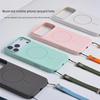 Liquid Silicone Ai Camera Shutter Button Case for iPhone 17 Pro Max with Magnetic Pop-Up Cover Animation Magsafe Compatible