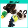 Large Plush No Stuffing Dog Toys With Squeakers Perfect For Teething Puppies