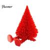 Unique Creative Christmas Gifts Tree Figure, Flexible Movable Joints 3D Printed Holiday Atmosphere Decorations Ornament, Festive Figure for