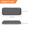 Silicone Storage Tray Thickened Non Slip Dish Drying Mat Household Kitchen Countertop Silicone Drying Tray Heat Insulation Pad