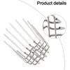 PVC Vent Pipe Cap Stainless Steel Anti-Rodent Bird Guard Grid Fast Exhaust Vent Cover for Indoor Garage Vent Duct