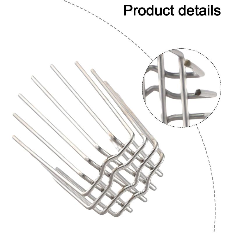 PVC Vent Pipe Cap Stainless Steel Anti-Rodent Bird Guard Grid Fast Exhaust Vent Cover for Indoor Garage Vent Duct