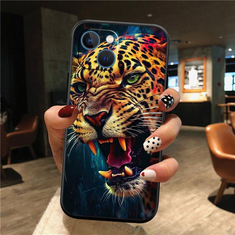 IK5 Animal Leopard New High-End Shell Phone Case for Redmi Note 10 11 12 Pro Max 10S 10C 10T 11A 11S 12S 12C