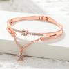 2025 New Luxury Jewelry Stainless Steel Bracelets & Bangles Female Heart Forever Love Charm Bracelet For Women Gifts