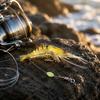 Soft Shrimp Fishing Lure 9cm 6g Bionic Soft Bait with Hook Night Glow Lifelike Shrimp Shape for Predator Fish Fishing